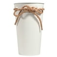 thumbnail image 5 of Raindrops 1Set White Iron Bucket for Flower Shop Gardening Utility 7.9x4.7x4.7in, 5 of 8