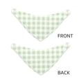 thumbnail image 6 of Goofa Pistachio Green Checkboard Pattern Pet Scarf Bandana - Adjustable and Comfortable,Dog Scarf Bib Kerchief Breedfor Dogs and Cats-Large, 6 of 8