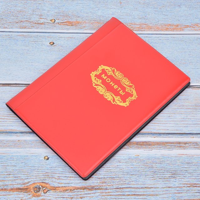 Rdeghly Coin Collection Book, Mini Size Money Collection Holder 120 Pockets Money Collecting Holder Coin Album Book, For Enthusiast Exhibition