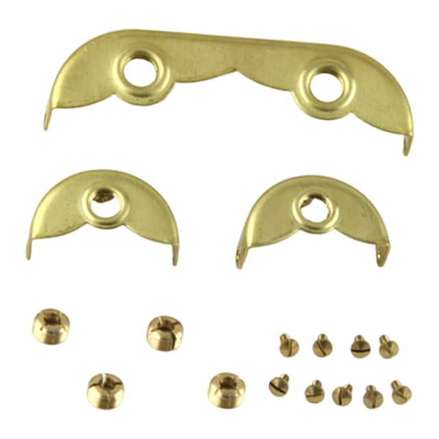 HILABEE Kit de Réparation de Saxophone Pièces d'Instrument de Musique Vent Vis Universelles Professionnelles Entretien Métal pour Amateurs de Saxophone Triple