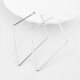 thumbnail image 1 of 1 par de aretes colgantes geométricos para mujer aretes de moda Vhermosa HMJM279-3, 1 of 2