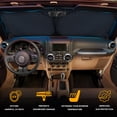 thumbnail image 2 of Parabrisas Sunshade EcoNour Jeep para Wrangler, Gladiator, 2 of 9
