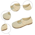 thumbnail image 3 of Pandaie Women's Mary Jane Flats Mesh Knit Breathable Casual Dress Shoes Walking Comfortable Slip on Work Loafers (Beige,6), 3 of 9