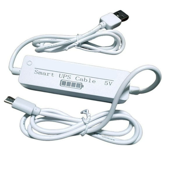 1 pc UPS Backup Battery 5V Uninterruptible Power Supply For Camera Power Adapter 1800mAh