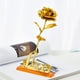 thumbnail image 4 of Flor De Rosas De Oro Artificial Día De San Valentín Único Día De Acción De Gracias Día De La Madre Regalo De Cumpleaños De Niña Para Ella Para Novia Esposa Mujer matsuzay HA027364-04, 4 of 6