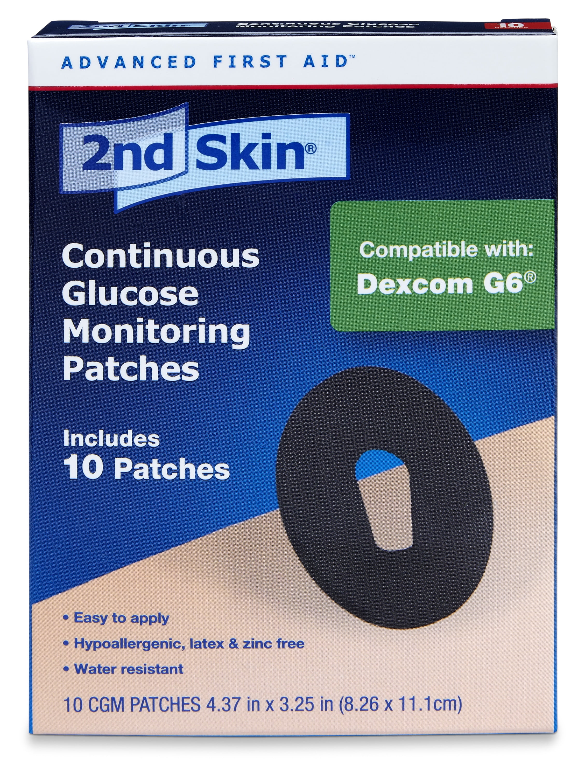 2nd Skin Continuous Glucose Monitoring Patch Dexcom G6