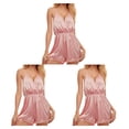 thumbnail image 4 of Guardurnaity Body con cuello en V de algodón, vestido de noche, envoltura de aniversario, mono de encaje, ropa de dormir, dulce regalo, ropa de mujer, Type1 NO1 Guardurnaity CBP389612, 4 of 6