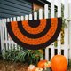 thumbnail image 5 of Bandera colgante en forma de abanico de Halloween, 45 x 90 cm, decoración de Halloween, media bandera, 5 of 5