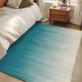 thumbnail image 4 of Area Rugs 2.7'x5', Teal Blue Ombre Carpet for Living Room Bedroom Dining Room, Contemporary Gradient Abstract Art Throw Kitchen Rugs Non Slip Washable Rectangle Indoor Outdoor Rugs, 4 of 8