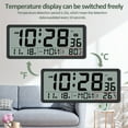 thumbnail image 3 of iMotion Clock with Indoor Outdoor Temperature - Easy to Read - Self Setting, 14.5'' Jumbo Auto Set Digital Wall Clock Battery Operated, 3 of 10