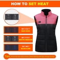 thumbnail image 2 of Chaleco calefactable para hombre y mujer, recargable por USB, térmico, para invierno, ideal para esquiar, cazar y motociclismo, ideal como regalo de Navidad., 2 of 5