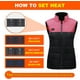 thumbnail image 2 of Chaleco calefactable para hombre y mujer, recargable por USB, térmico, para invierno, ideal para esquiar, cazar y motociclismo, ideal como regalo de Navidad., 2 of 5