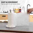 thumbnail image 3 of BiJun Countertop Paper Towel Holder with Weighted Base Stainless Steel Tissue Roll Holder  (Silver), 3 of 6