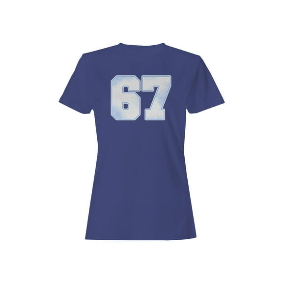 Retro Style Number 67 Design Women's T-shirt