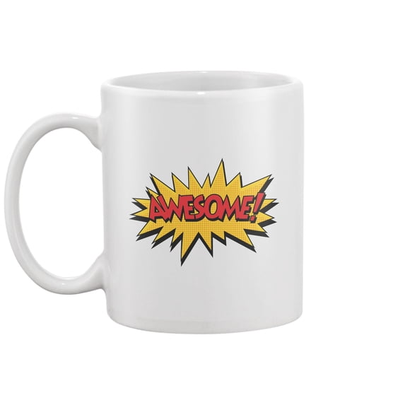Awesome Comic Bubble Mug -Image by Shutterstock