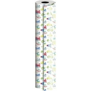 Jillson & Roberts Bulk Gift Wrap, Trains, Planes… , 1/2 Ream 417' x 30"