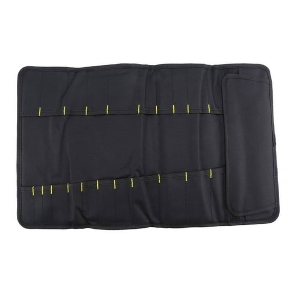 Professional Cutlery Chef Bag - Knife Roll Bag for Fits Up to 22 Knives Black Chef Storage Bag