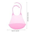 thumbnail image 2 of KONTONTY 1Pc Eating Bib Adults Practical Waterproof Silicone Bib Shape Design, 2 of 6