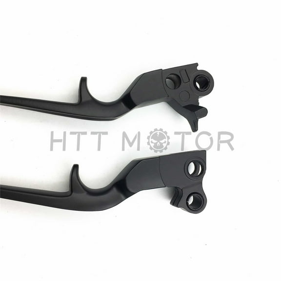 HTT-MOTOR New Black Brake Clutch Lever For Harley Davidson 883 1200 Softail Street Bob
