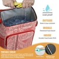 thumbnail image 4 of Tribal Cooler Backpack - 20L Insulated Leakproof Bag, Rustic Home Decor Design for Camping, 4 of 6