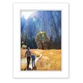 thumbnail image 4 of White on White Double Photo Mat 13x19 for 11x14 Photos - Fits 13x19 Frame, 4 of 6