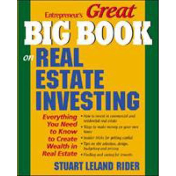 Pre-Owned Great Big Book on Real Estate Investing: Everything You Need to Know to Create Wealth in Real Estate (Paperback) 1932531513 9781932531510