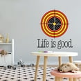 thumbnail image 2 of Sports Wall Decals for Boys Bedroom - Aiming Target Board Target Board DIY & Creativity Boy Girl Bedroom Wall Sticker - Size: 27 In x 30 In, 2 of 5