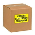 thumbnail image 2 of Staples Tape Logic Labels "Fragile Electronic Equipment" 3" x 5" Fluorescent Yellow 500/ LABDL2441, 2 of 4