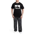 thumbnail image 5 of CafePress - Scottie Dogs Men's Dark Pajamas - Men's Dark Loose Fit Cotton Pajama Set, 5 of 7