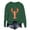Dark Green, variant on Women's Sweatshirt Lobster Graphic Crew Neck Long Sleeve Pullover Cottagecore Streetwear Casual Top