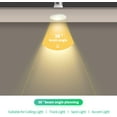 thumbnail image 4 of czcpp-PAR16 LED Light Bulb,E26 Base Pot Lights,Recessed Spotlights for Kitchen Living Room Floor Lamp Replacement,5W(60W Equivalent) Ceiling Lights Daylight White 6000K,Non-dimmable 8Pack, 4 of 4