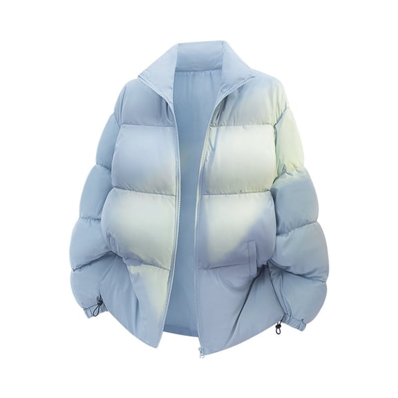 Men's Thicken Winter Warm Jackets Mid Length Puffer Parka Jacket Thermal Coats for Daily Wear White S