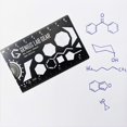 thumbnail image 1 of Edición del examen Pocket Chemist: plantilla de dibujo con plantilla de química orgánica, química, b, 1 of 7