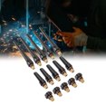 thumbnail image 1 of Tig Welding Torch Back Caps for WP 17 18 26 Long Medium Short Size Options Black Copper Plastic Material, 1 of 7