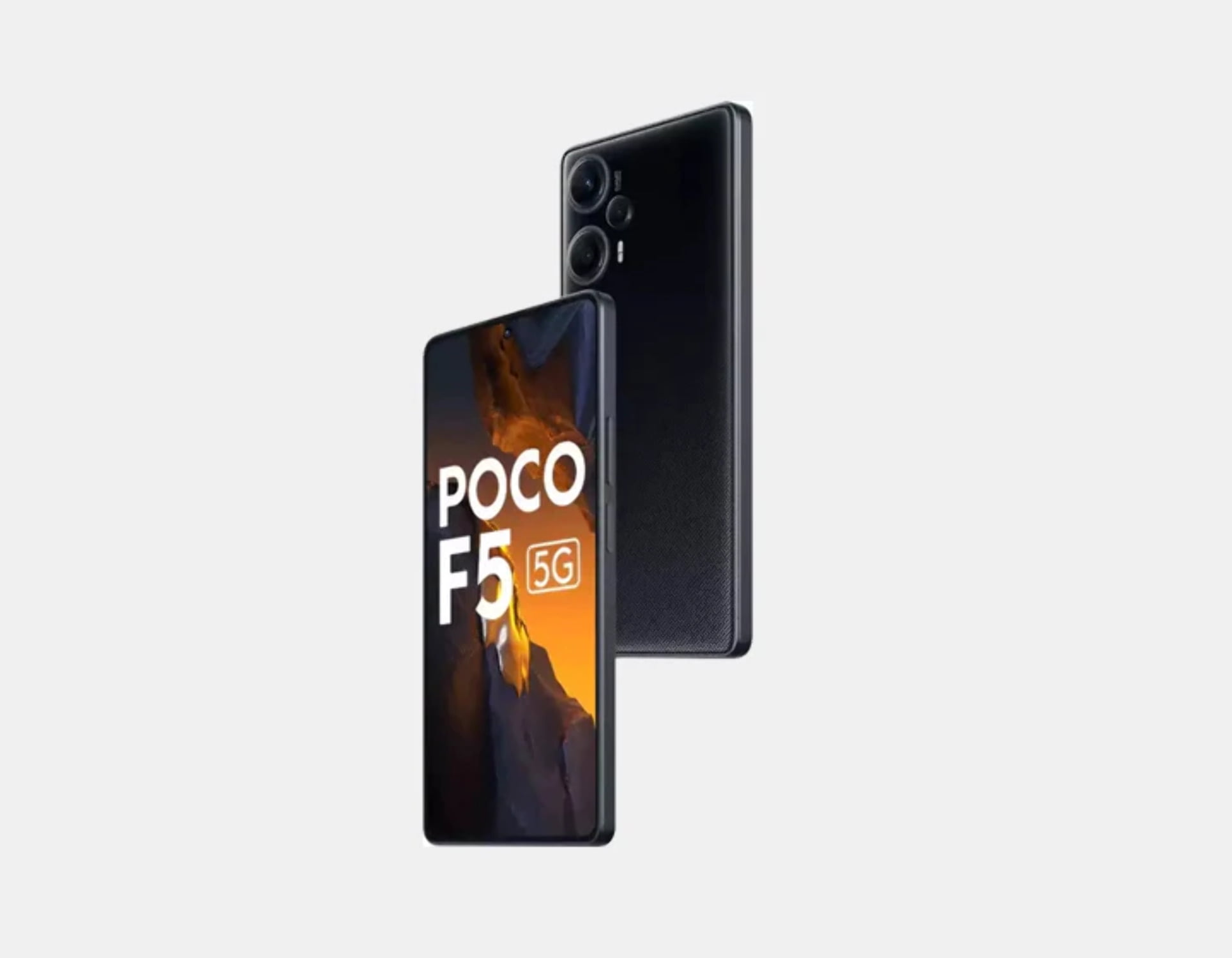 Xiaomi Poco F5 5G + 4G LTE 256GB + 12GB Global Version Unlocked 6.67 120Hz  64Mp Triple Camera (Tmobile Mint Tello Metro USA Market) + (w/Fast Car 51W