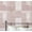 Pink, variant on Patchwork Stitch Print Wallpaper- Asian Style Wall Covering, 25" x 60" Self-Adhesive Vinyl Wallpaper, Decorative Walls Wrap, Easy DIY Wall Covering For Bedroom, Living Spaces- Beige