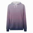 thumbnail image 4 of Godom Hoodies for Women 2025 Fall Trendy Gradient Color Drawstring Pullover Tops Casual Loose Oversized Y2k Sweatshirts, 4 of 6