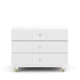thumbnail image 4 of Little Seeds Aviary 3-Drawer Dresser with Gold Hardware, White, 4 of 12