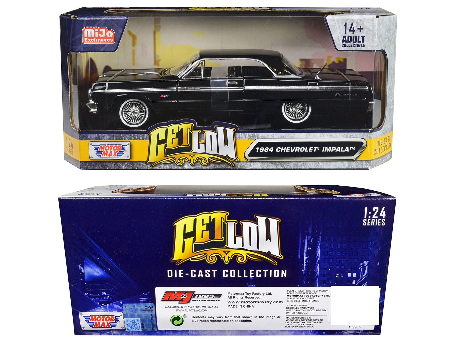 Jada 1964 Chevrolet Impala ミニカーよし Jada 1964 Chevrolet Impala ミニカーよし様専用 - メルカリ