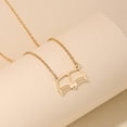 thumbnail image 6 of CIYISON Hollow Book Pendant Necklace Clavicle Chain Choker for Graduation Season Gift Symbolize Achievement and Growth, 6 of 17