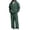 Army Green, variant on Mens Plus Size Waffle Sweatsuits Set Fashion Streetwear Quarter Zip Drawstring Hoodies and Wide Leg Pants Matching Sets Breathable Soft Tracksuit Sets