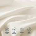 thumbnail image 6 of SLEEP ZONE 85gsm Bed Sheet Set, Microfiber Wrinkle-free Bedding set with 14" Pocket Beige, Queen, 6 of 9