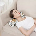 thumbnail image 5 of Cylindrical Pillow Decorative Neck Roll Pillow with Removable Washable Cover Roll Pillow for Knee Leg Neck Halloween Elements and Skeleton, 5 of 7