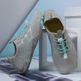 thumbnail image 4 of Zapatos Agua Secado Rápido Buceo Zapatillas Hombre Mujer Aqua ( 42) Gris Claro Gris, 4 of 9