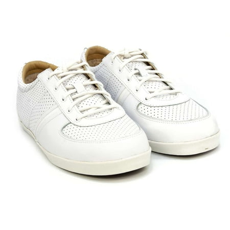 Ugg Men s Brook-Lin Perforated Leather Sneaker White 9.5 M US
