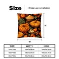 thumbnail image 5 of Thanksgiving Pumpkin Pie Pillow Covers Inserts - Set of 2 Chair Pillow Covers, Decorative Pillows - Available in 16x16, 18x18, and 20x20 Inches with Unique Patterns for Any Occasion, 5 of 6