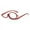 D, variant on Kokovifyves Magnifier Makeup Presbyopic Glasses Personality Single Rotating Women Makeup Glasses HD Fashion Presbyopic Glasses Wholesale