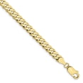thumbnail image 1 of 10K Yellow Gold chain Curb 9 in 4.75 mm 4.75mm Flat Beveled, 1 of 4