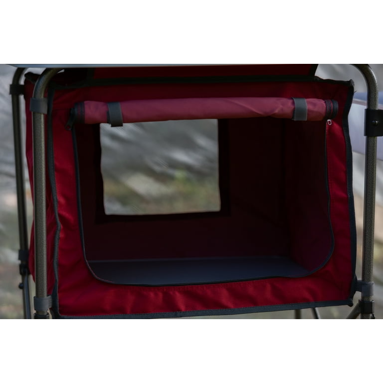Ozark trail deluxe portable camp kitchen table and grill stand online