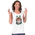 thumbnail image 4 of Irish Cat Lover St Patricks Day Tank Top Tee Shirt Women Brisco Brands S, 4 of 5